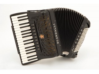 Scandalli Air II 34 key 72 bass 4 voice Tone Chamber accordion.  Midi expansion available.